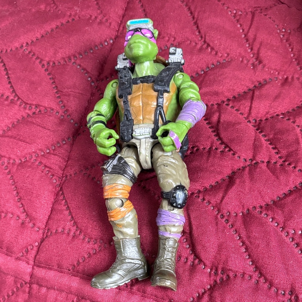 Paramount Pictures 5” Poseable Action Figure TMNT Ninja Turtles Donatello 2015